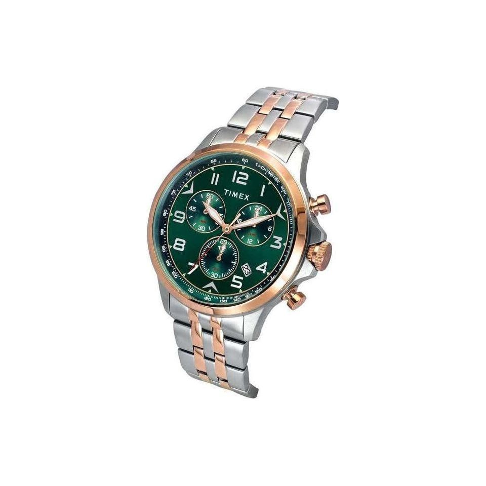 TIMEX Men E Class Watch with Green Dial  - TWEG25102