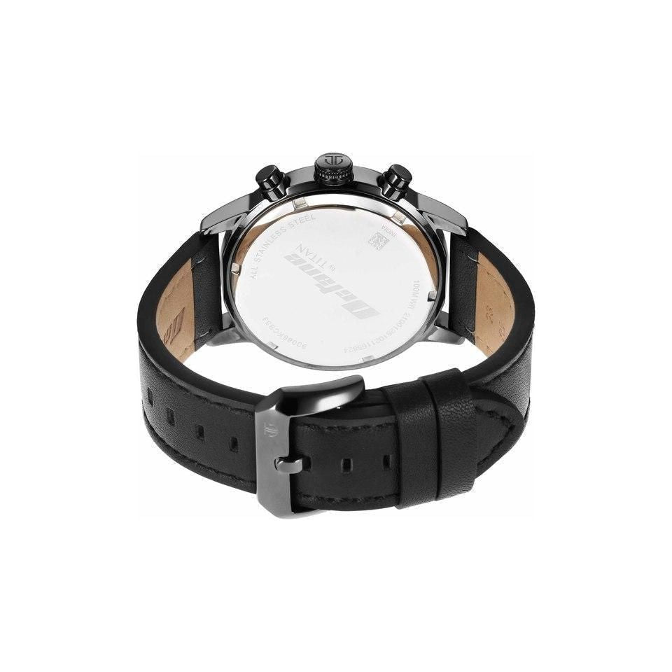 Titan Octane Silver Dial Chronograph Watch for Men 90086KL03