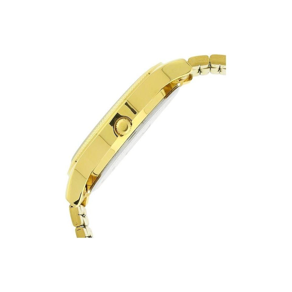 Titan Champagne Dial Yellow Stainless Steel Strap Watch NP1650YM04