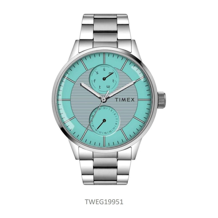 Timex Tiffany Blue Round Dial Men's Watch TWEG19951