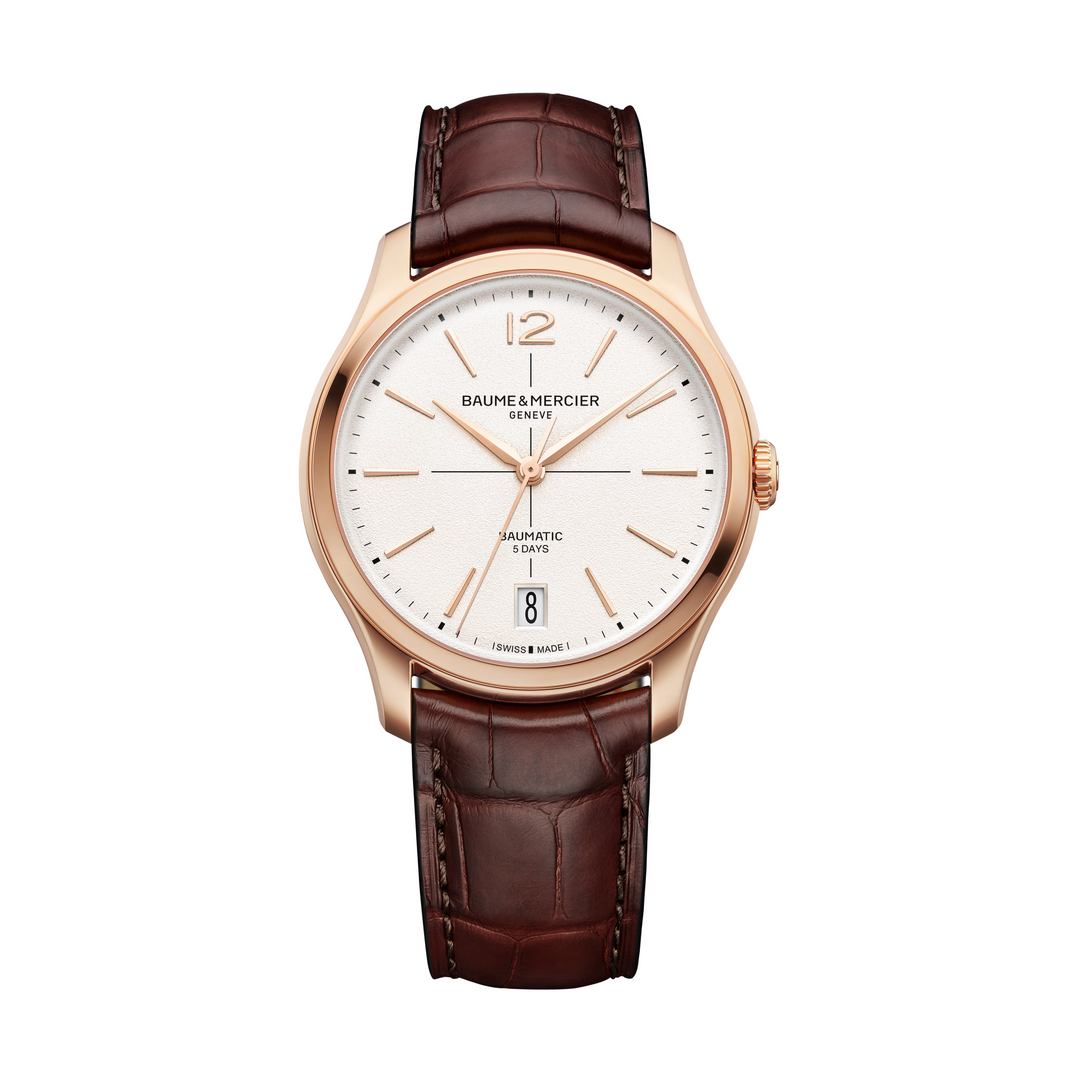 Baume &amp; Mercier Clifton 10802 Rose Gold Automatic Men&