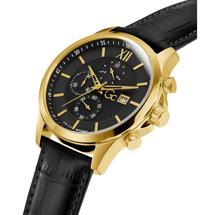 Gc Executive Chrono Leather Y27010G2MF