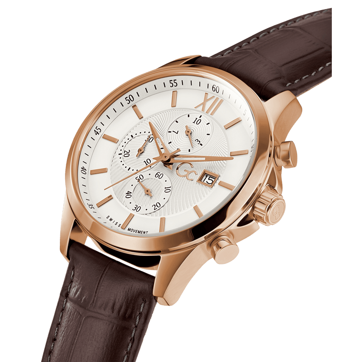 Gc Executive Chrono Leather Y27011G1MF