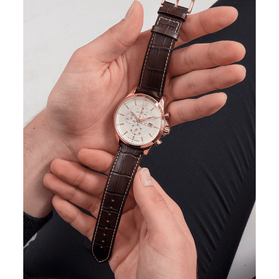 Gc Executive Chrono Leather Y27011G1MF