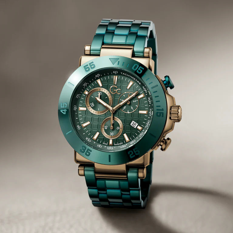 GW ⑦ GC One Chronograph Watch for Men Y70009G5MF – The Watch Factory