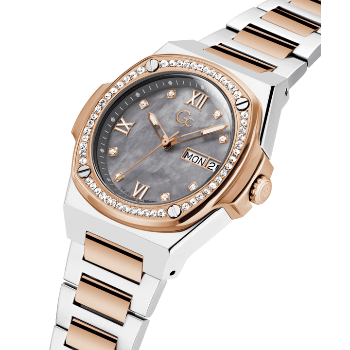 Gc Coussin Shape Lady Large Size Metal Y98001L5MF