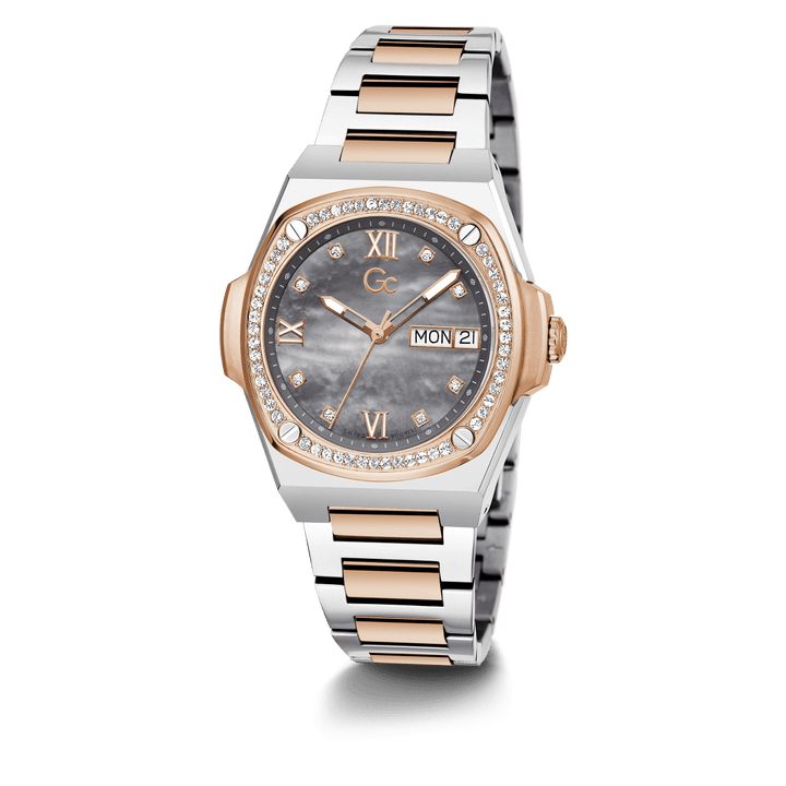 Gc Coussin Shape Lady Large Size Metal Y98001L5MF