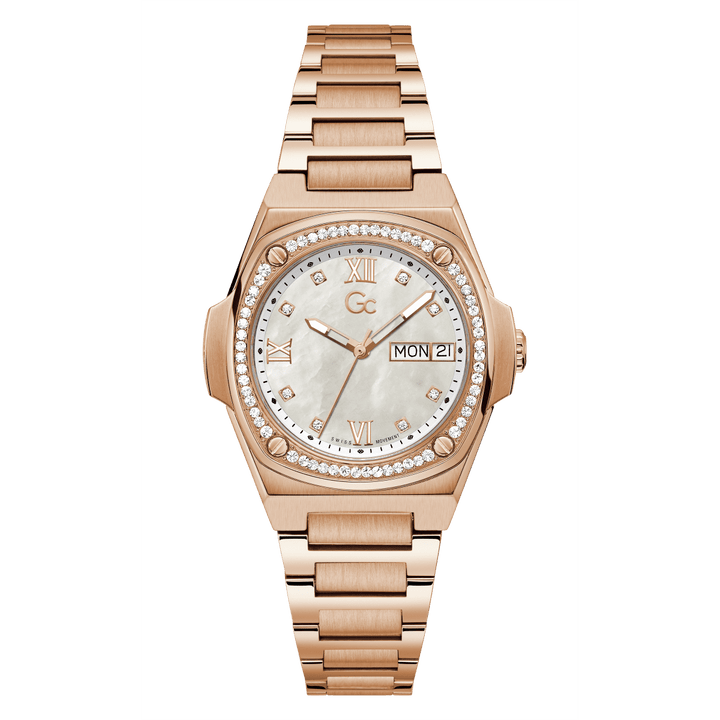 Gc Coussin Shape Lady Large Size Metal Y98002L1MF