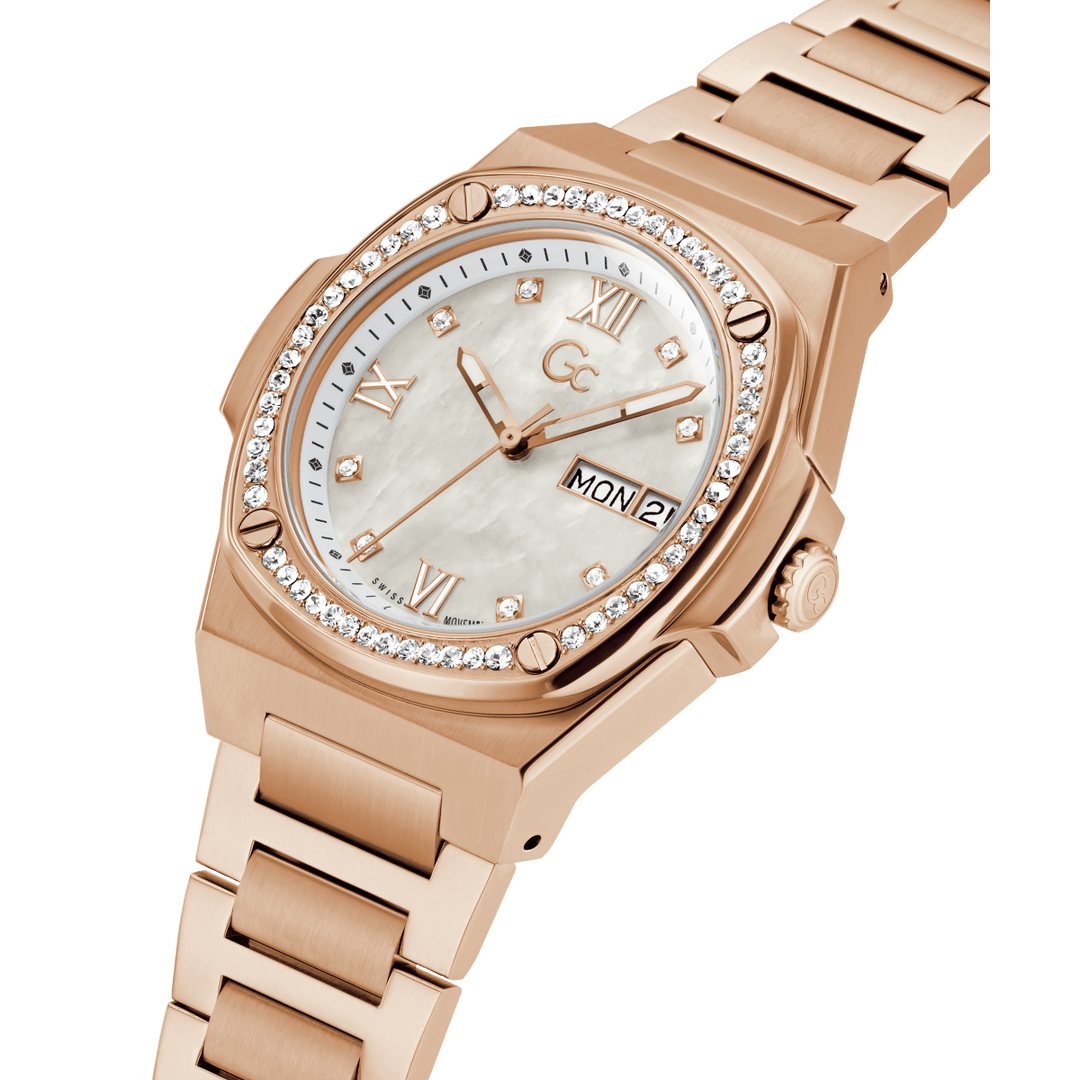 Gc Coussin Shape Lady Large Size Metal Y98002L1MF