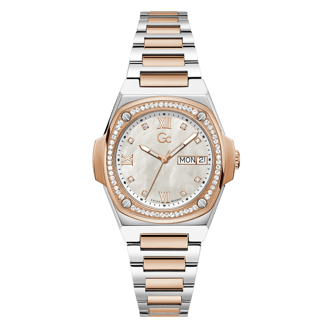 Gc Coussin Shape Lady Large Size Metal Y98005L1MF