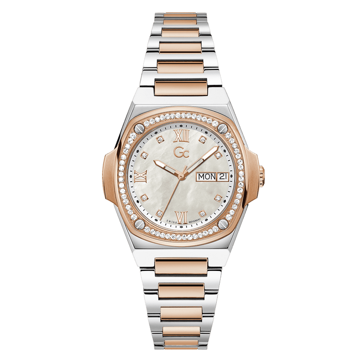 Gc Coussin Shape Lady Large Size Metal Y98005L1MF