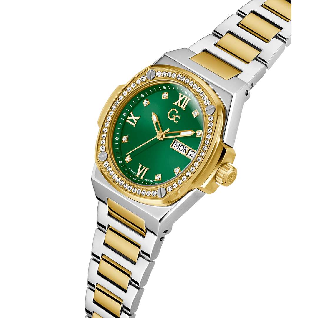 Gc Coussin Shape Lady Large Size Metal Y98010L9MF