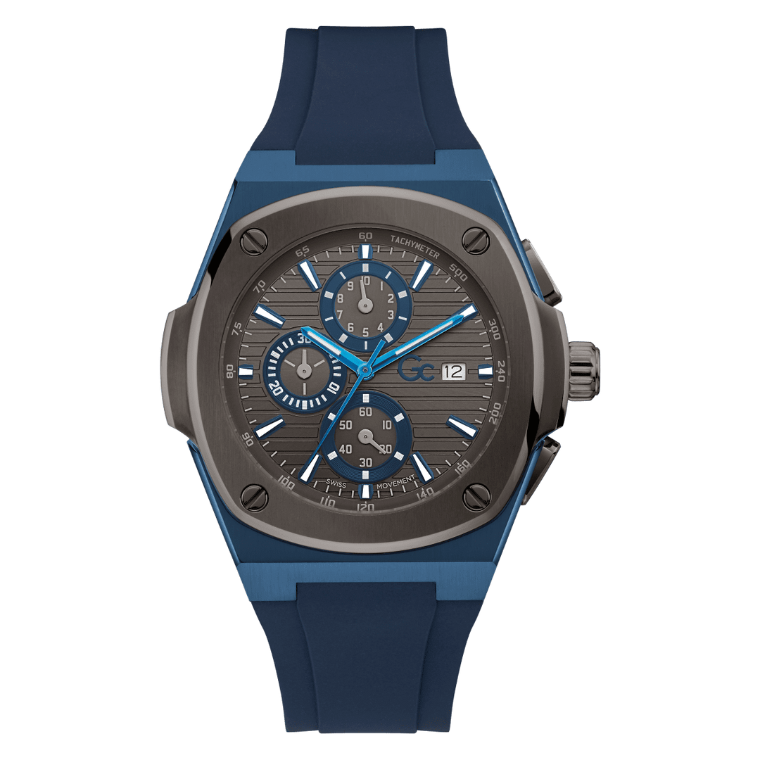 Gc Coussin Shape Chrono Silicone Y99004G5MF