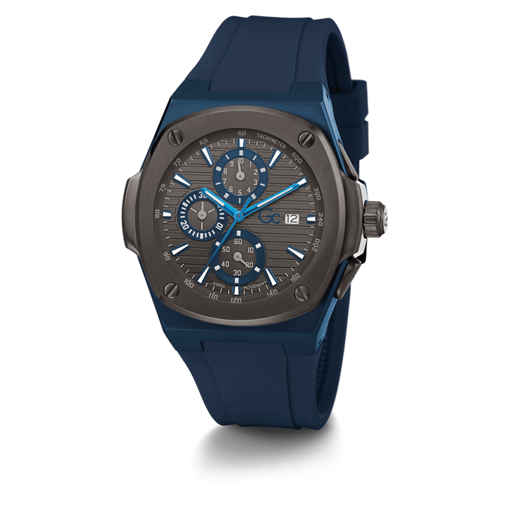 Gc Coussin Shape Chrono Silicone Y99004G5MF