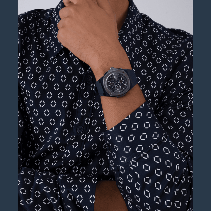 Gc Coussin Shape Chrono Silicone Y99004G5MF