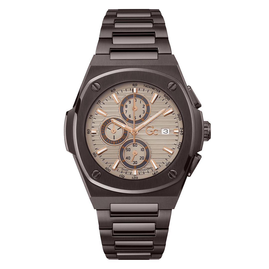 Gc Coussin Shape Chrono Metal Y99013G1MF