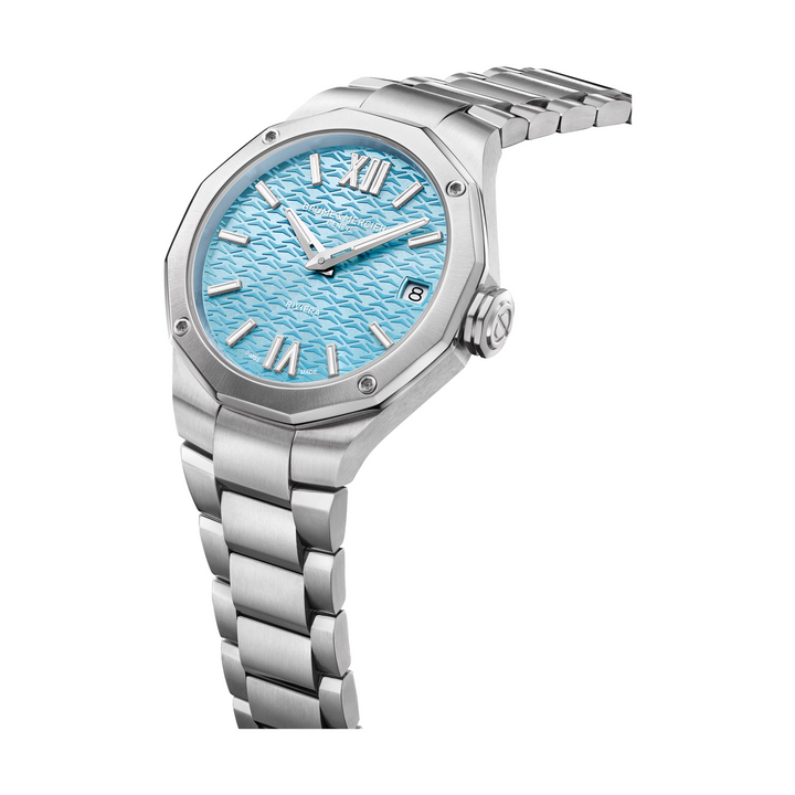 Baume &amp; Mercier RIVIERA10811 Ladies Quartz Watch Blue Dial