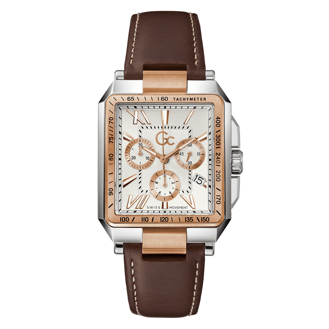 Gc Elite Chrono Leather Z06002G1MF