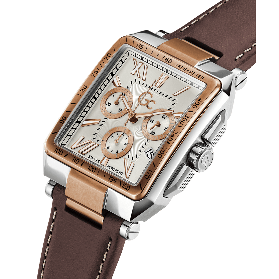 Gc Elite Chrono Leather Z06002G1MF