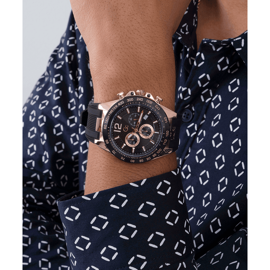 Gc Audacious Chrono Silicone Z07002G2MF