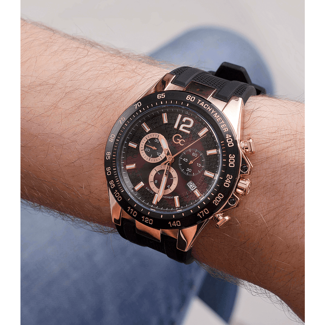 Gc Audacious Chrono Silicone Z07002G2MF