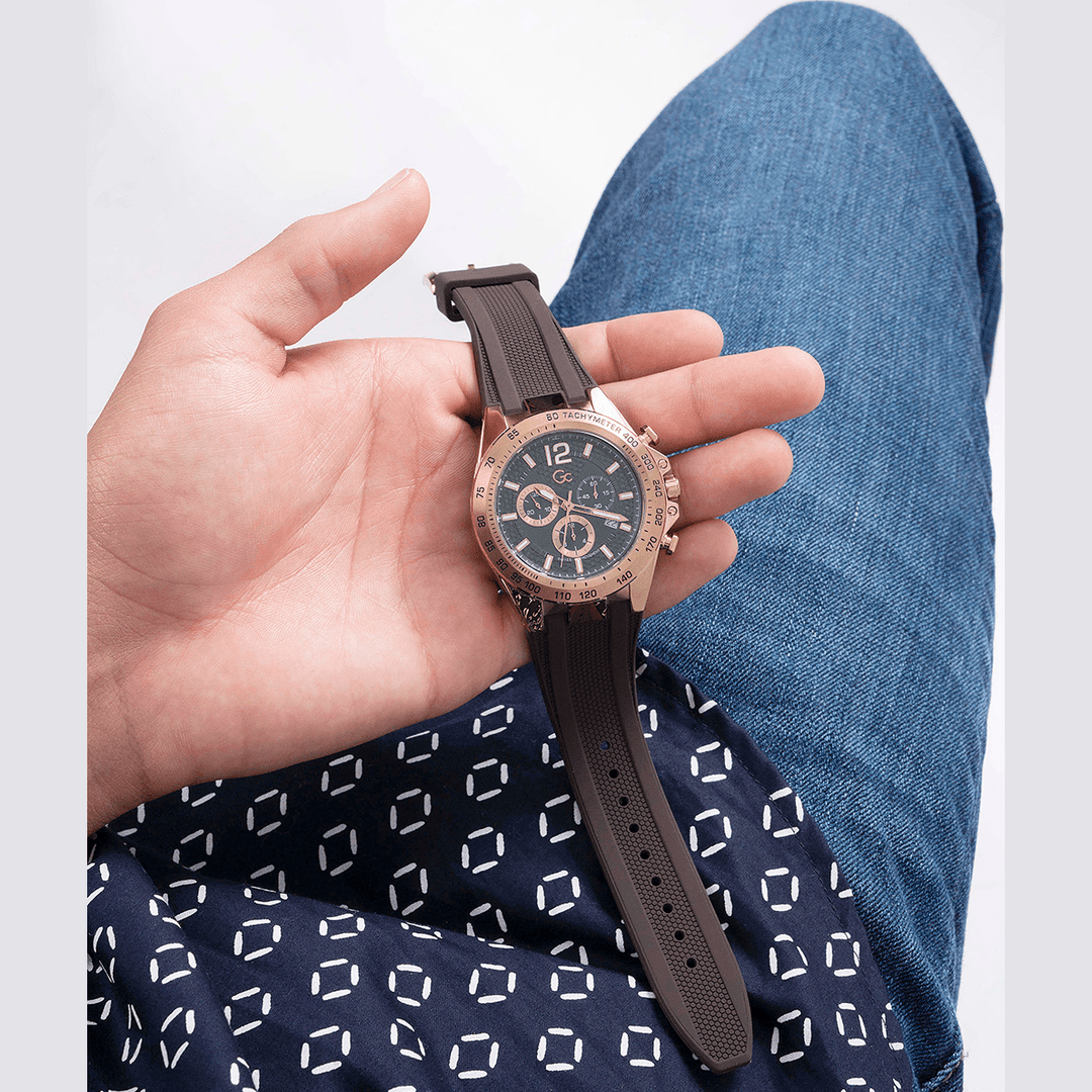 Gc Audacious Chrono Silicone Z07003G9MF