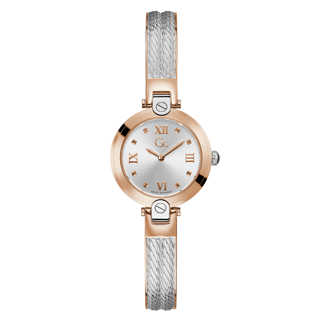 Gc Fusion Bangle Cable Small Size Metal Z09001L1MF