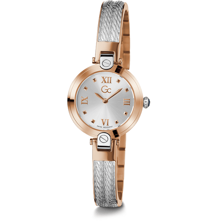 Gc Fusion Bangle Cable Small Size Metal Z09001L1MF