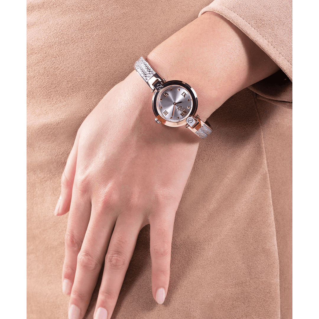 Gc Fusion Bangle Cable Small Size Metal Z09001L1MF