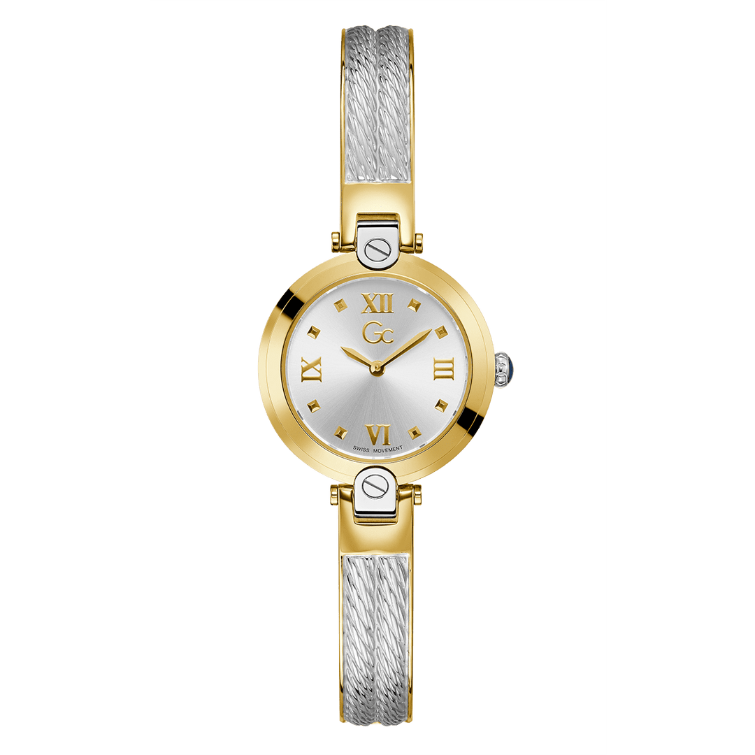 Gc Fusion Bangle Cable Small Size Metal Z09002L1MF