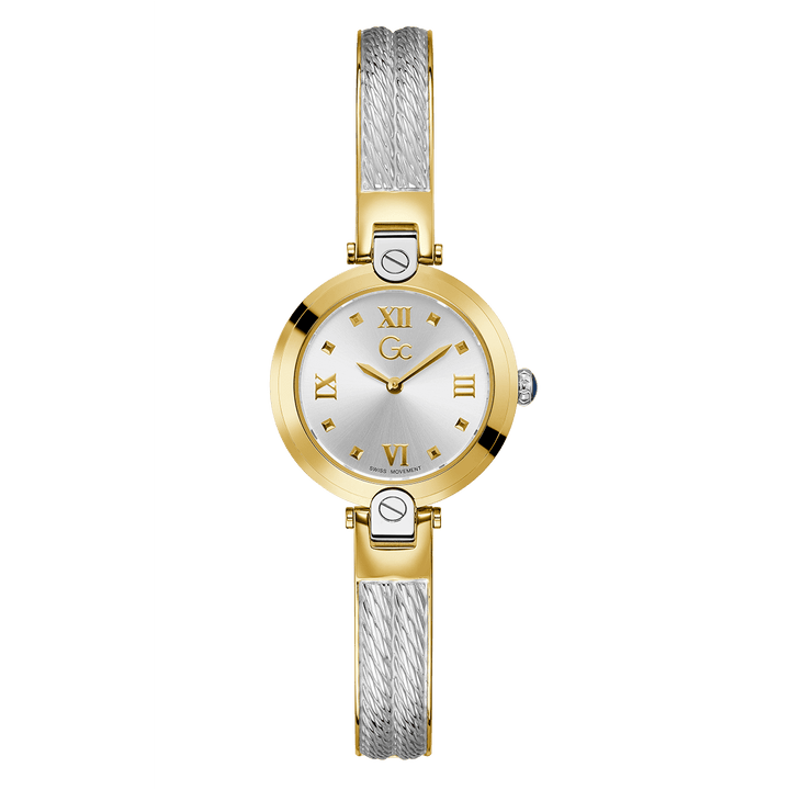 Gc Fusion Bangle Cable Small Size Metal Z09002L1MF