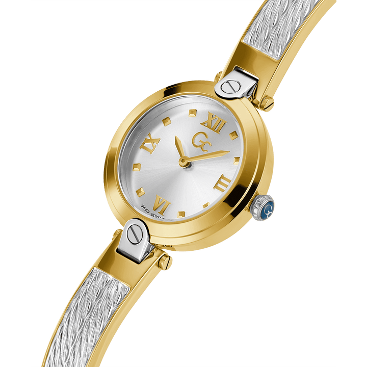 Gc Fusion Bangle Cable Small Size Metal Z09002L1MF