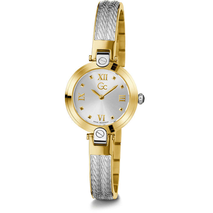 Gc Fusion Bangle Cable Small Size Metal Z09002L1MF