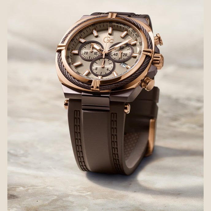 Gc IronClass Chrono Silicone Z32004G1MF