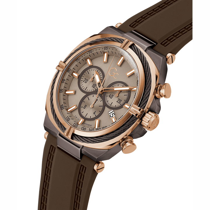 Gc IronClass Chrono Silicone Z32004G1MF