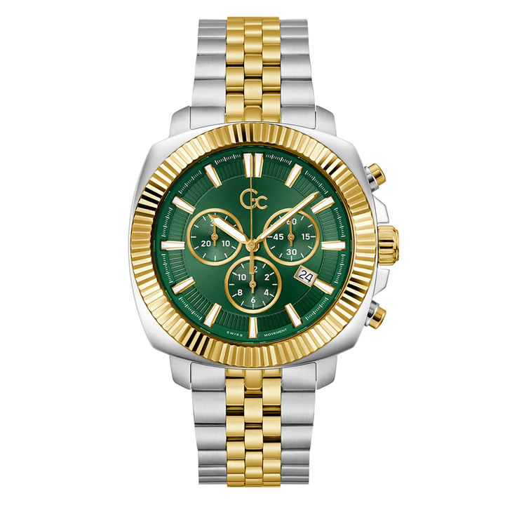 Gc Flair Coussin Chronograph Watch for Men Z46002G9MF