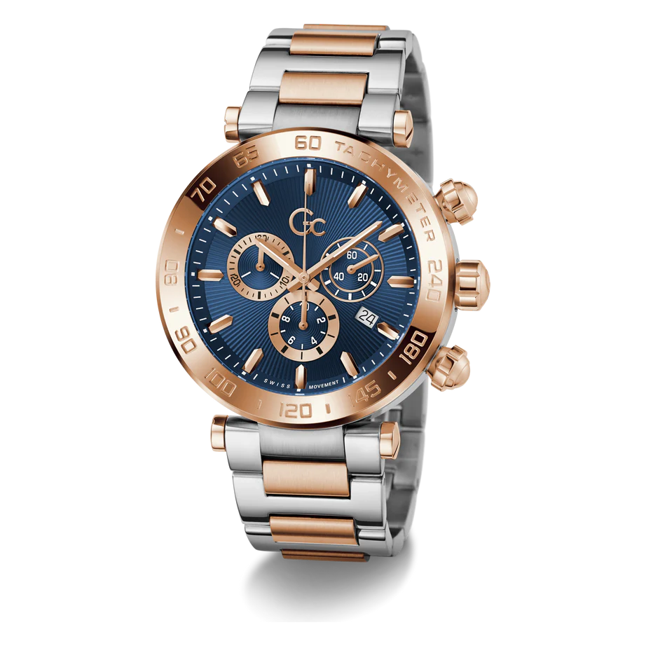 GC Men Dial & Stainless Steel Straps Analogue Watch Z50002G7MF