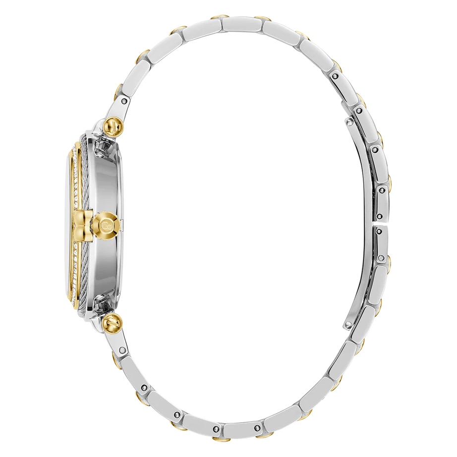 Gc Vogue Cable Women Green Round Dial Analog Watch Z52002L9MF