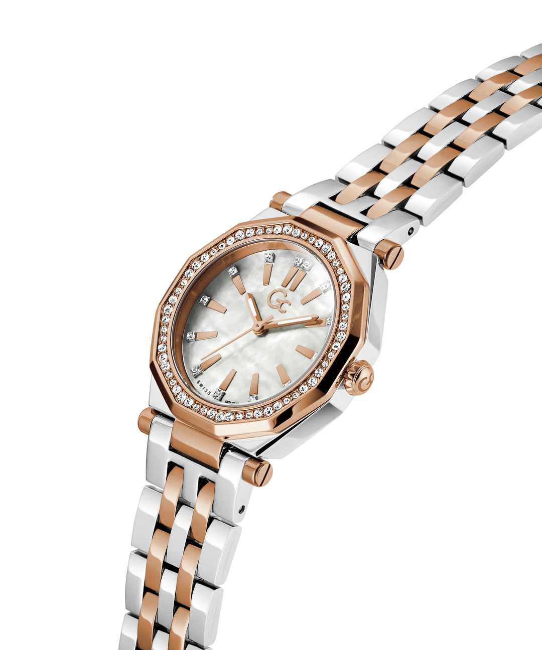 Gc Watch Gleam Z55001L7 Mother of Pearl Dial Women&