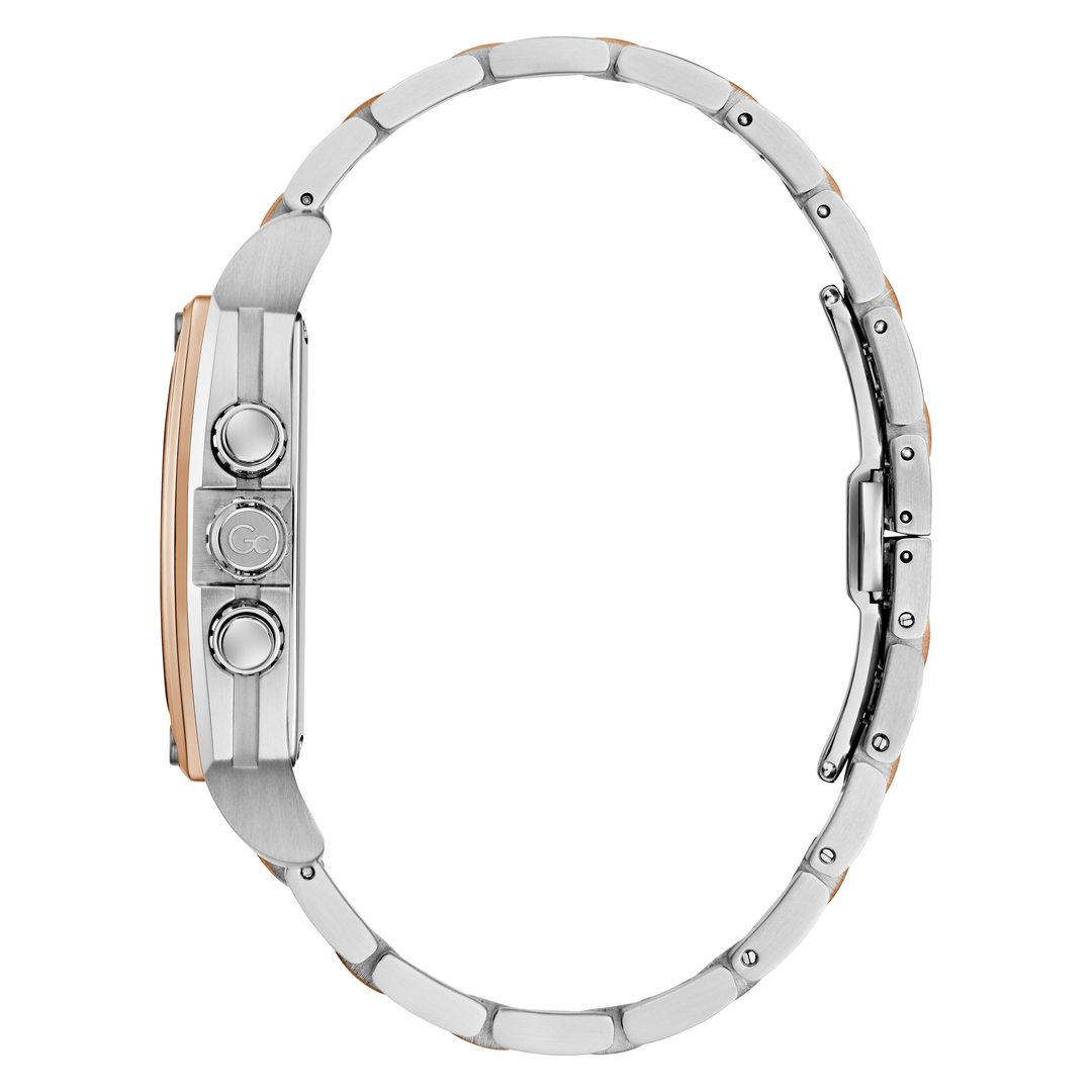 Gc RetroFit Chrono Metal Watch with Bold Style and Comfort