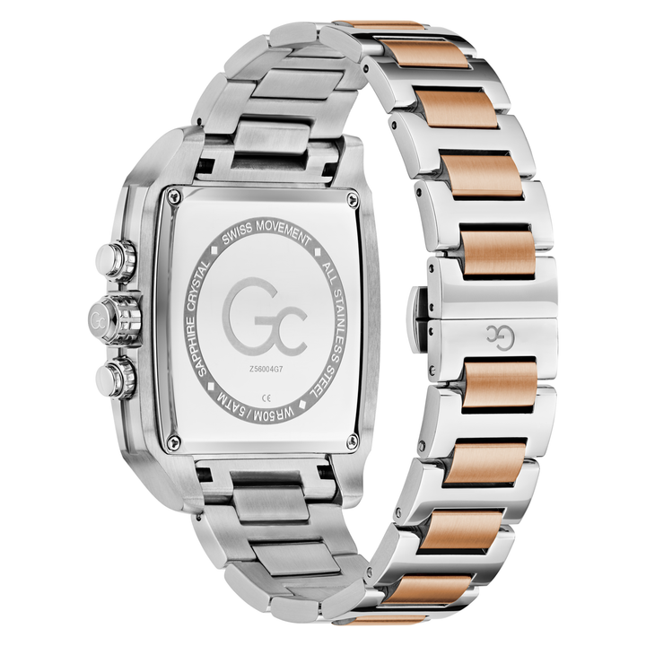 Gc RetroFit Chrono Metal Watch with Bold Style and Comfort