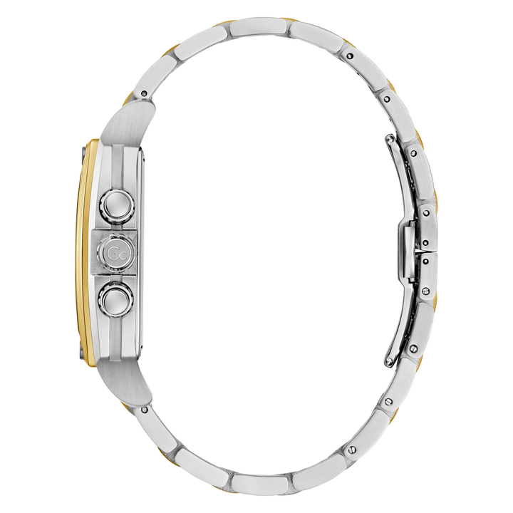 Gc RetroFit Chrono Metal Watch - Bold Design for Stylish Men