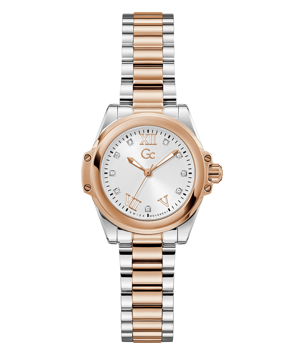 Gc Watch Bolt Lady Z58001L1 White Dial Women&