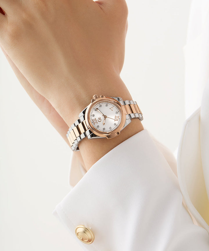 Gc Watch Bolt Lady Z58001L1 White Dial Women&