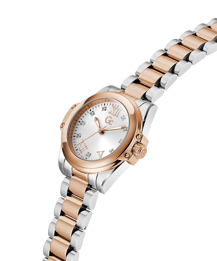 Gc Watch Bolt Lady Z58001L1 White Dial Women&