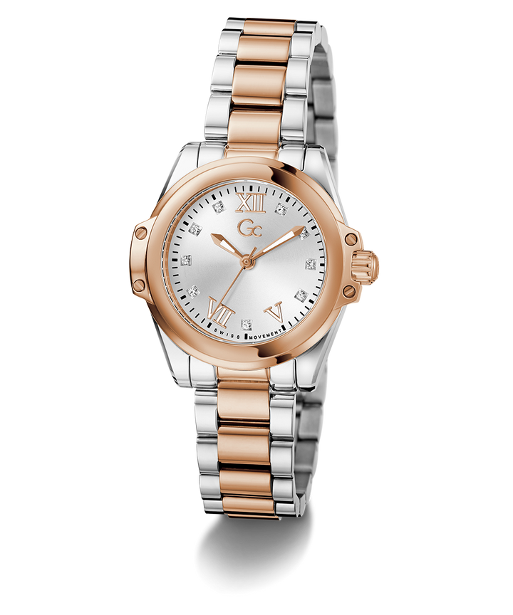 Gc Watch Bolt Lady Z58001L1 White Dial Women&