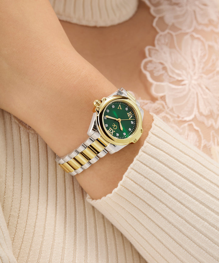 Gc Watch Bolt Lady Z58002L9 Green Dial Women&