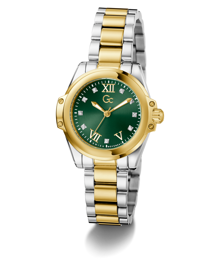 Gc Watch Bolt Lady Z58002L9 Green Dial Women&