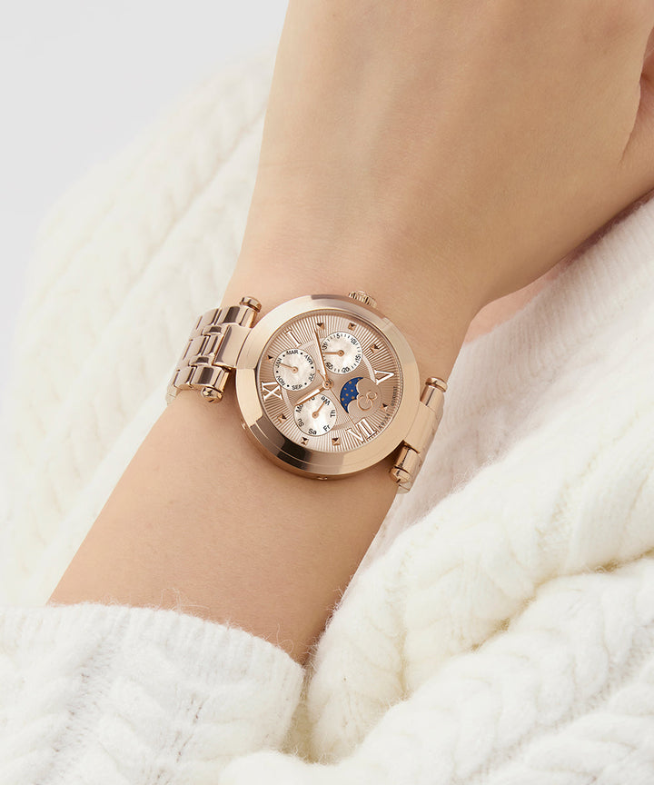 Gc Watch Topchic Z62003L3 Rose Gold Dial Women&