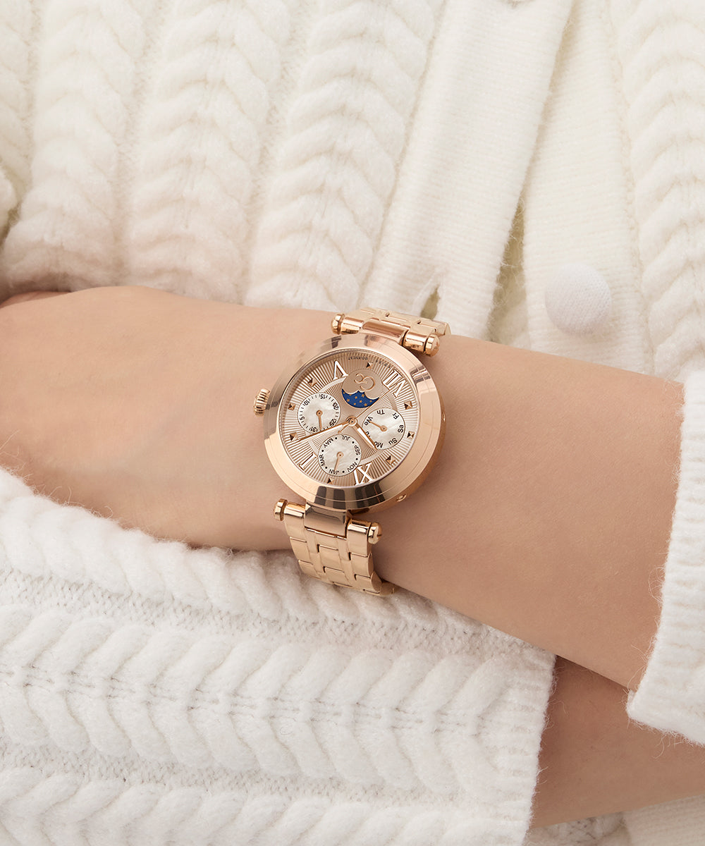 Gc Watch Topchic Z62003L3 Rose Gold Dial Women&